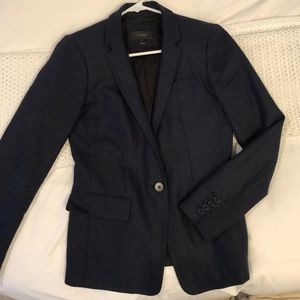 J Crew Navy Linen jacket
